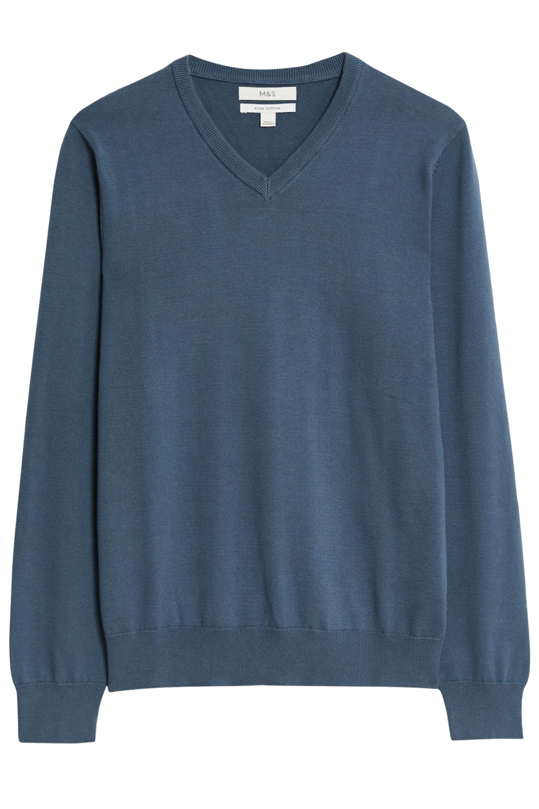 Cotton V-Neck Jumper