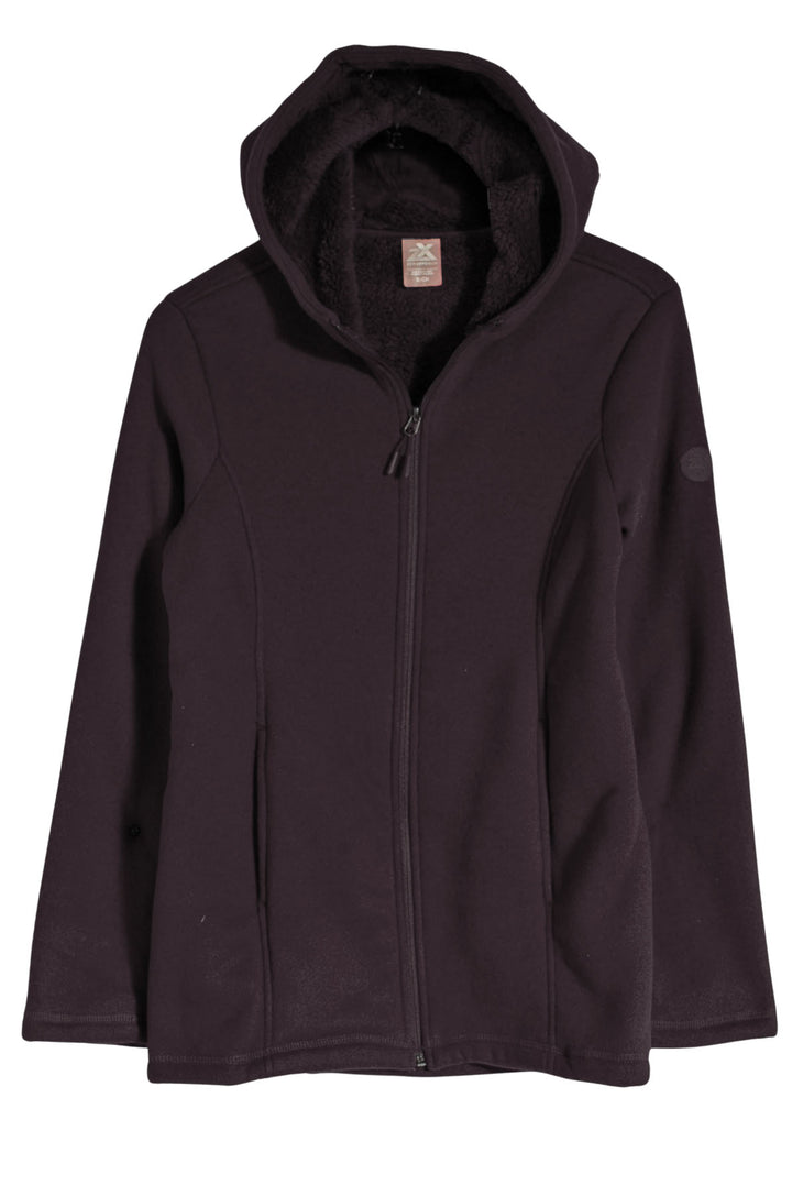 Zip Up Sherpa Fleece Hoodie