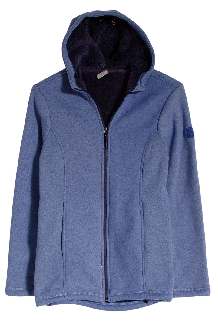 Zip Up Sherpa Fleece Hoodie