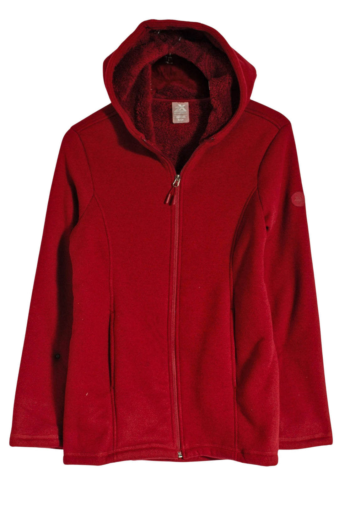 Zip Up Sherpa Fleece Hoodie
