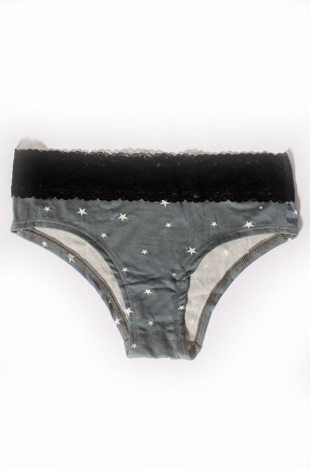 Lace Trim Christmas Knickers (Multipack of 7)