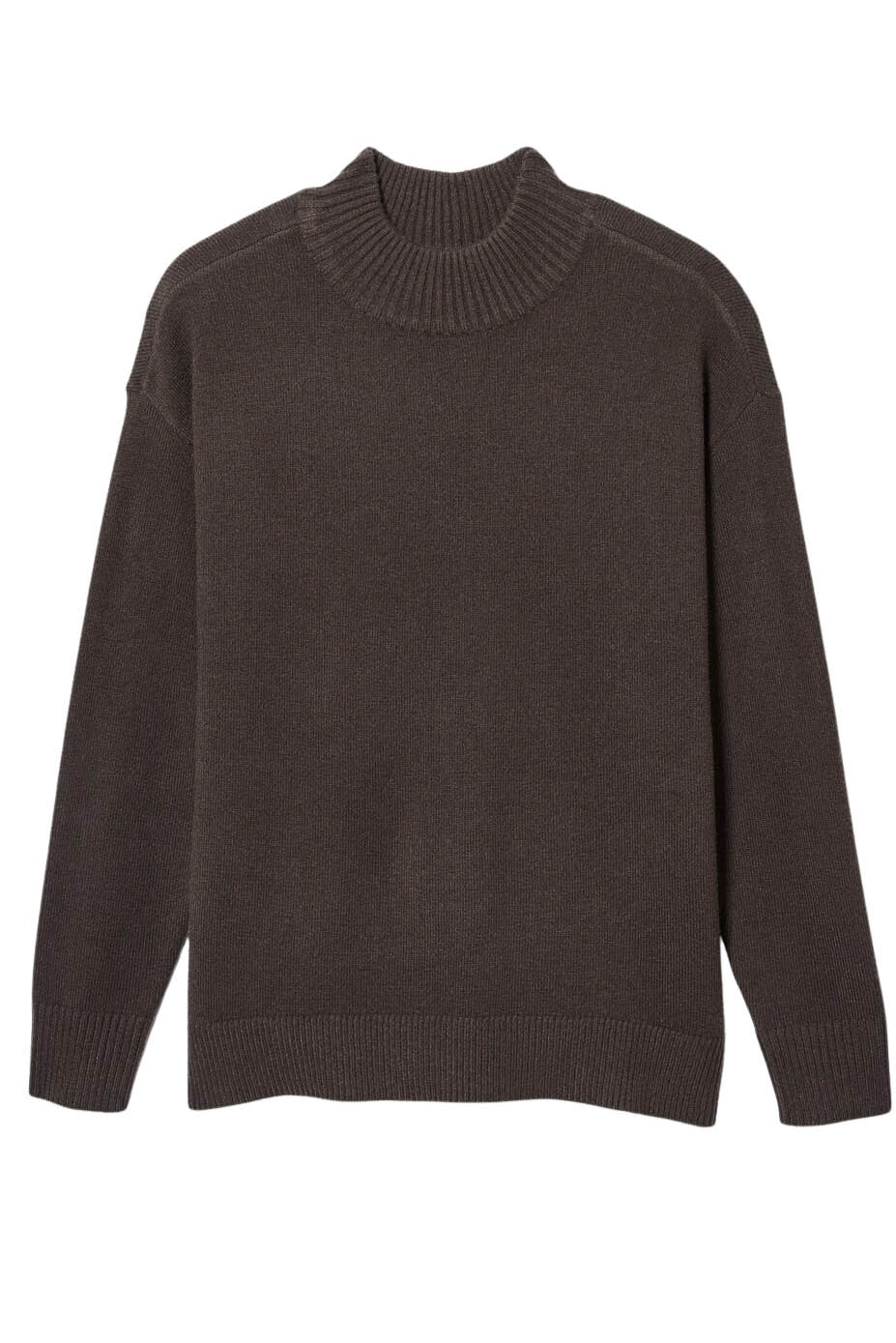 Funnel Neck Cuffed Jumper
