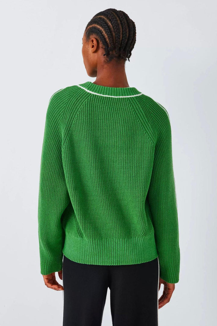 Round Neck Cotton Knit Jumper