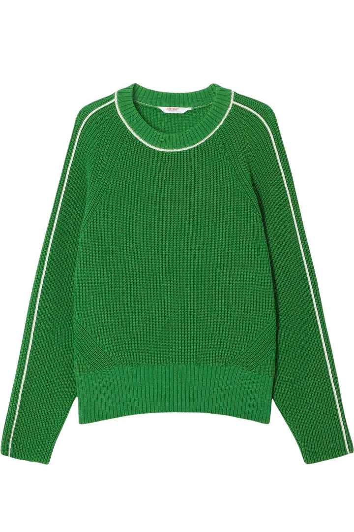 Round Neck Cotton Knit Jumper