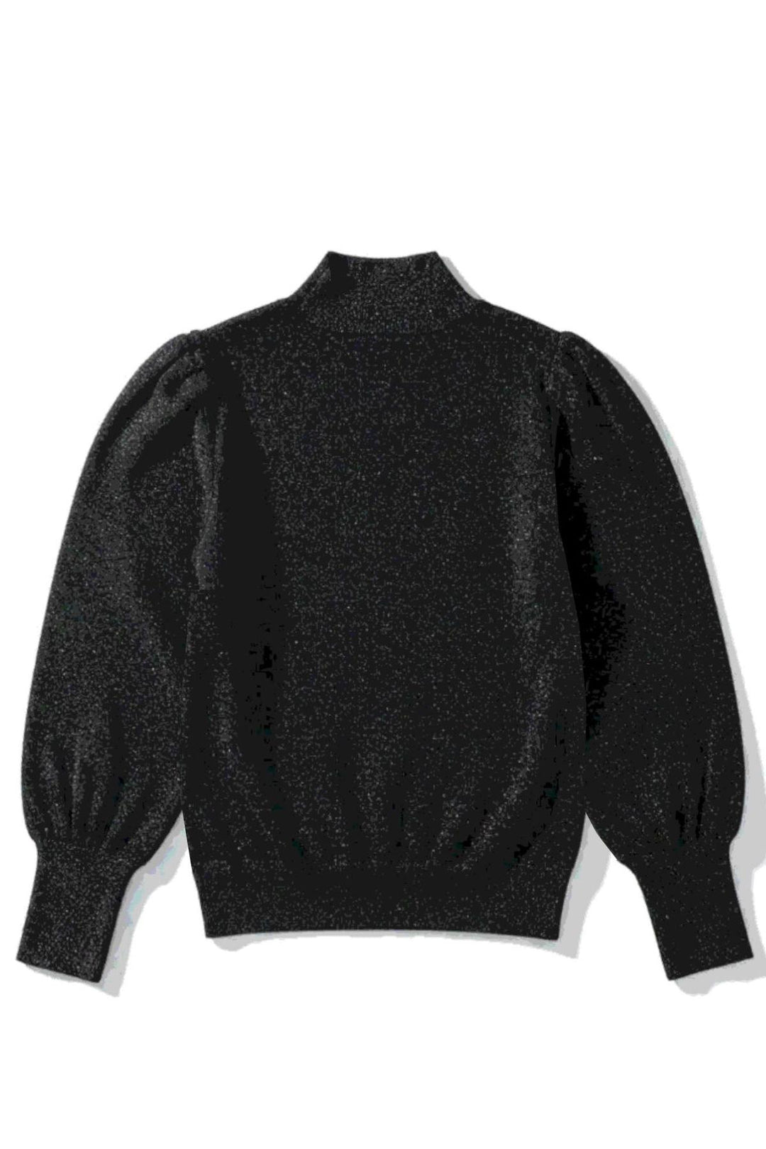 Black Sparkle Fine Knit Jumper