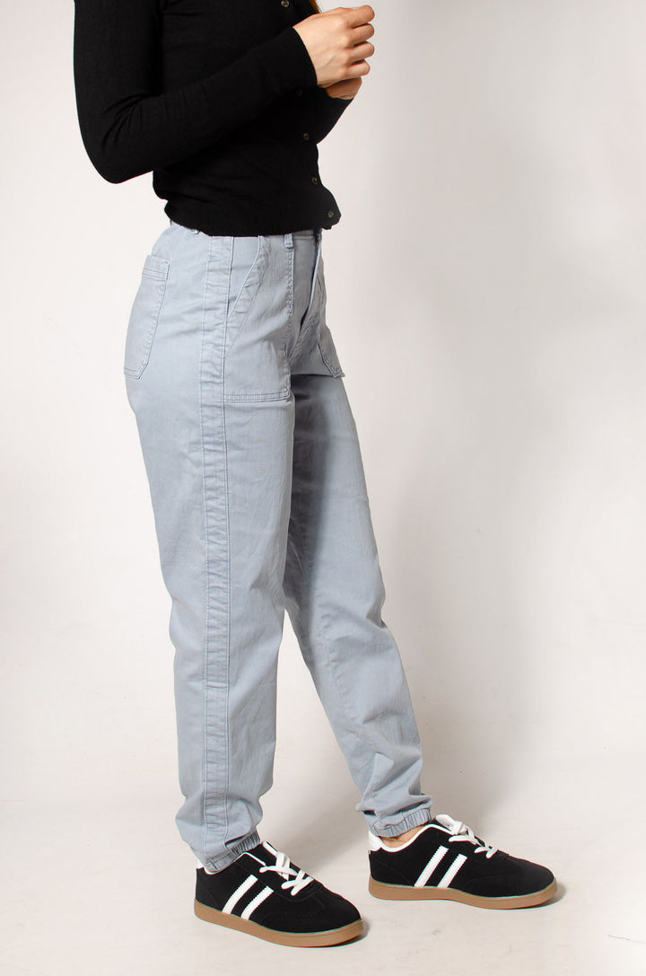 Ankle Cuff Casual Trousers