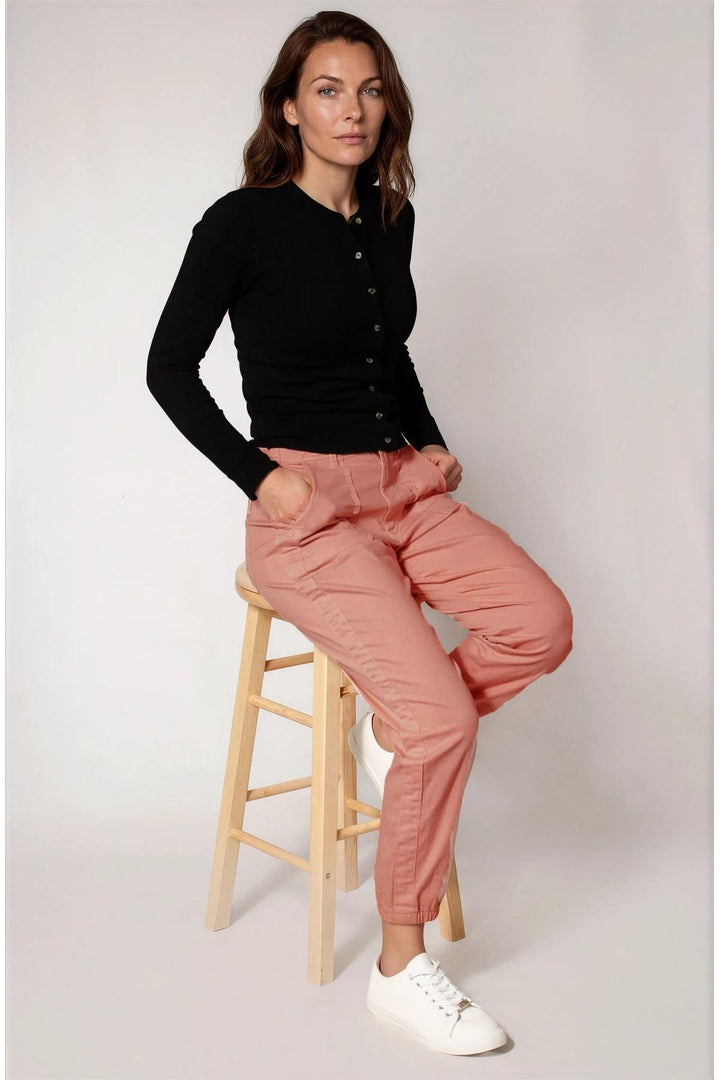 Ankle Cuff Casual Trousers