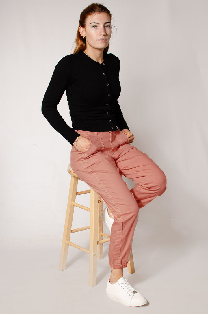 Ankle Cuff Casual Trousers