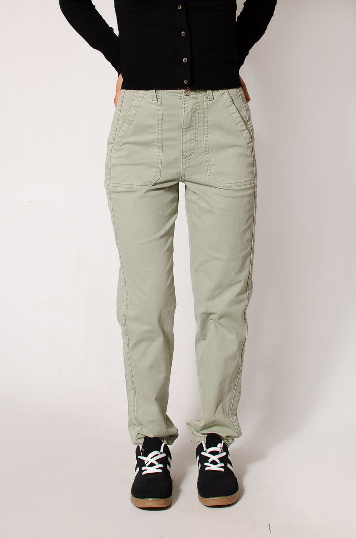 Ankle Cuff Casual Trousers