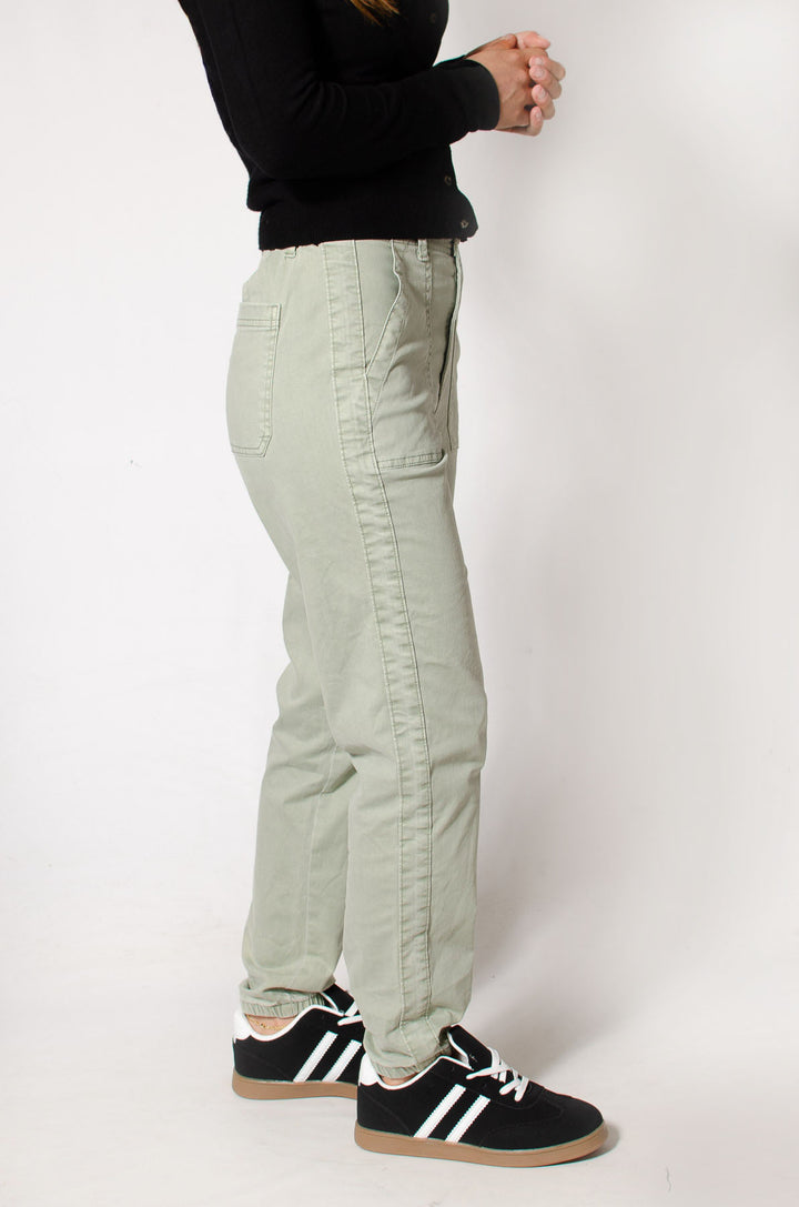 Ankle Cuff Casual Trousers