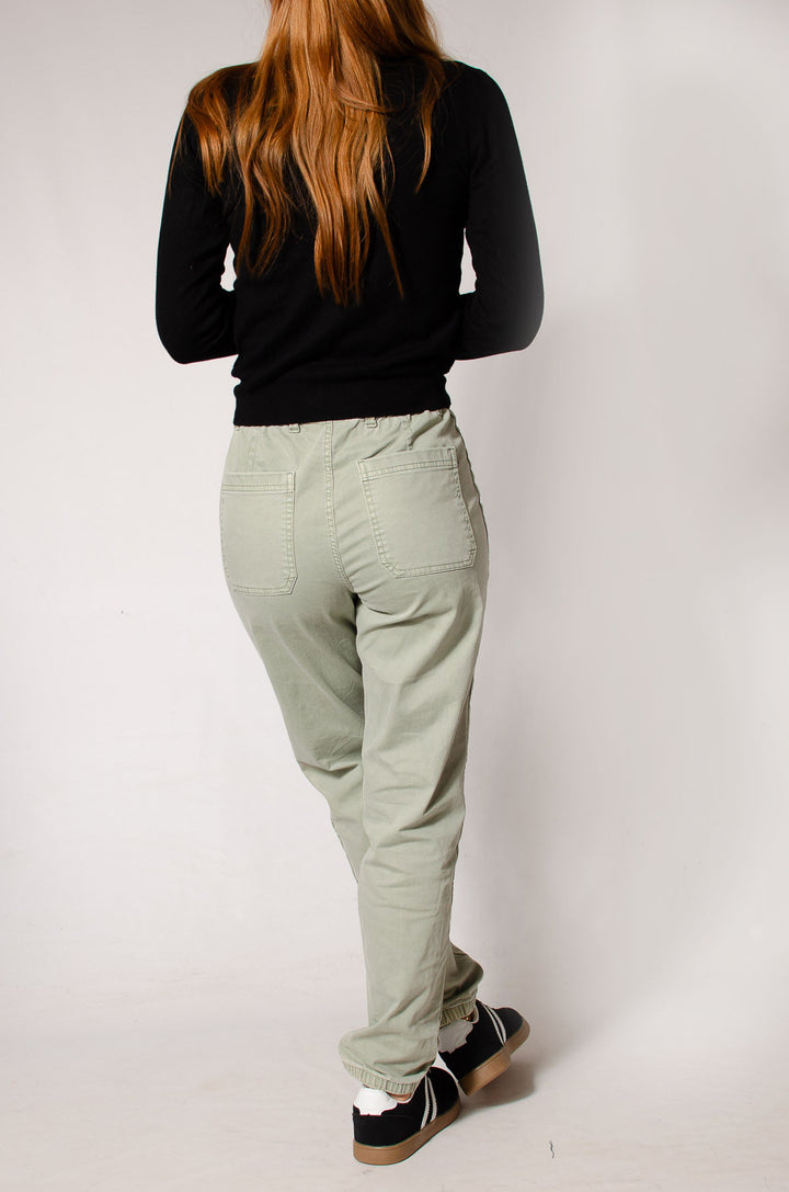 Ankle Cuff Casual Trousers