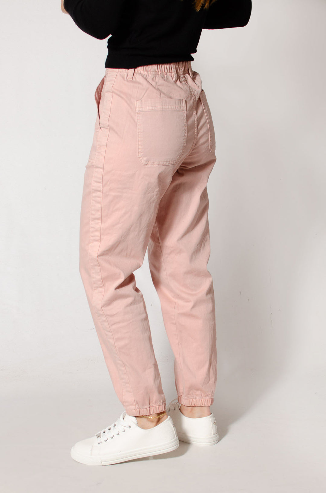 Ankle Cuff Casual Trousers
