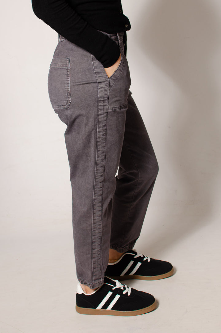Ankle Cuff Casual Trousers