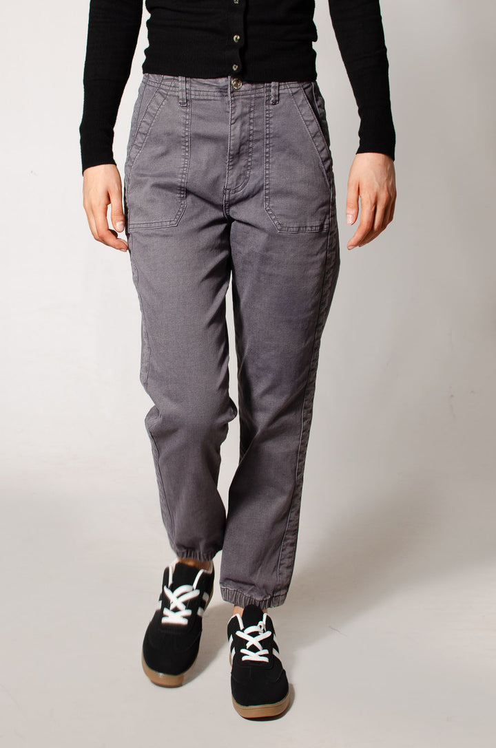 Ankle Cuff Casual Trousers