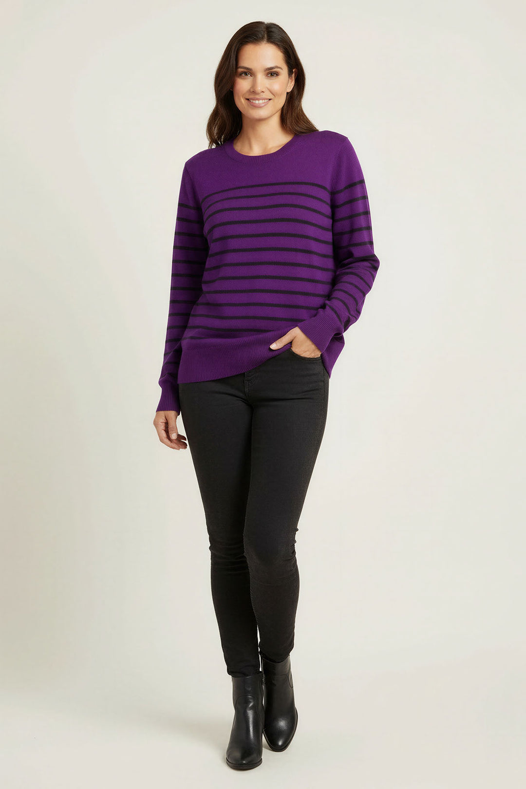 Striped Soft Knit Jumper
