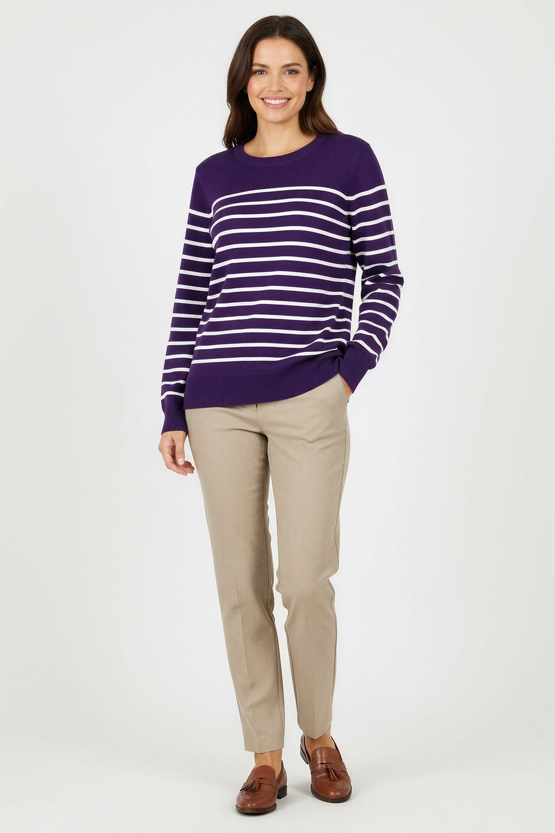 Striped Soft Knit Jumper