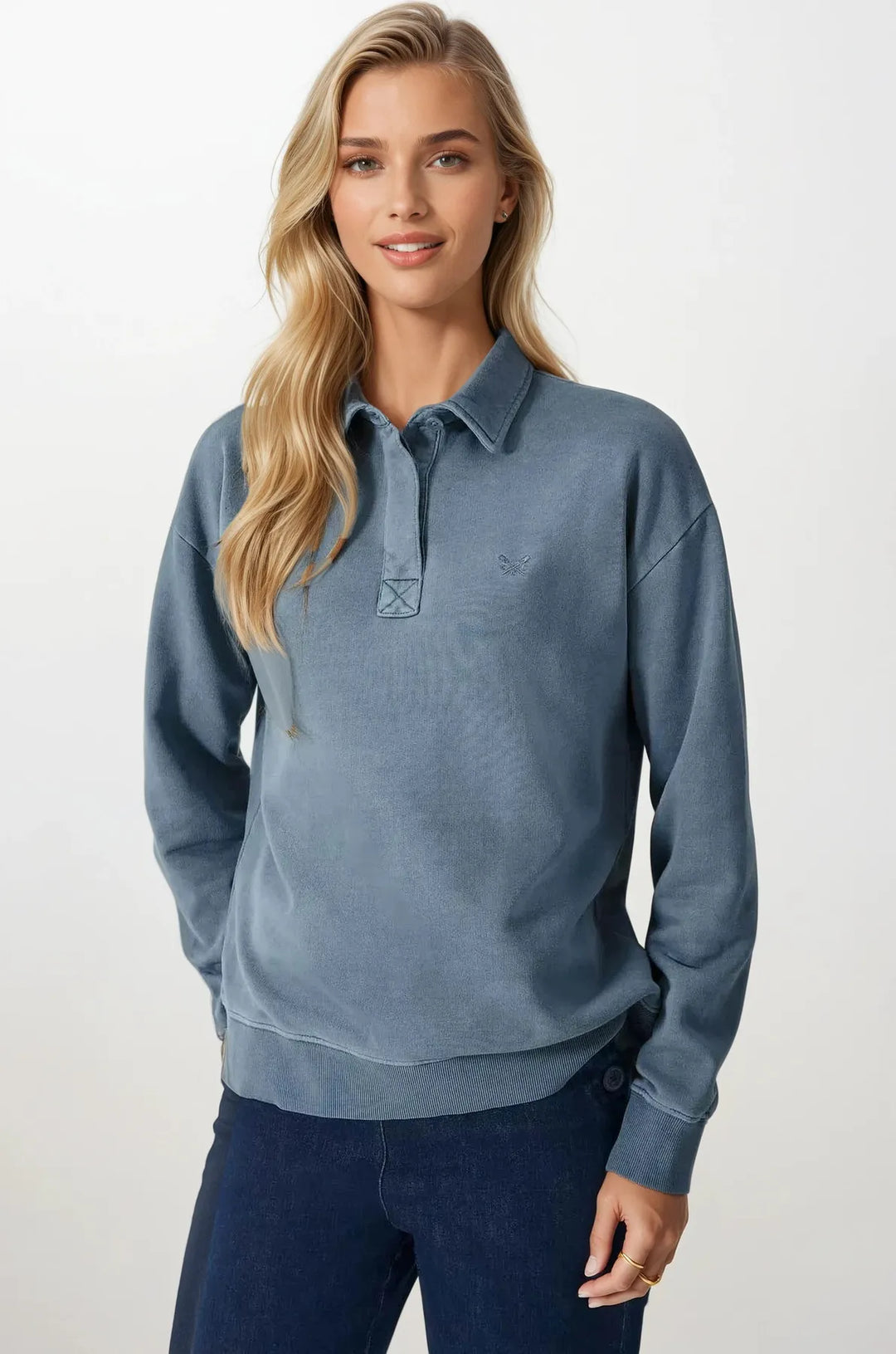 Cotton Long Sleeved Rugby Top
