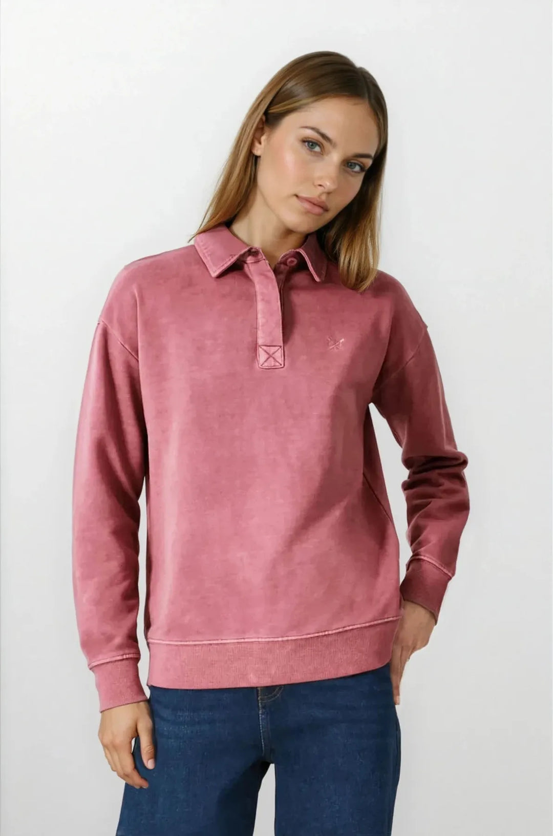 Cotton Long Sleeved Rugby Top