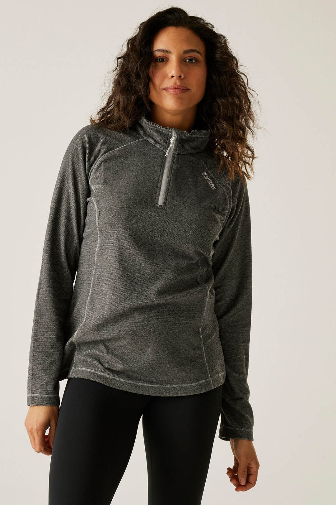 Half Zip Fleece Top