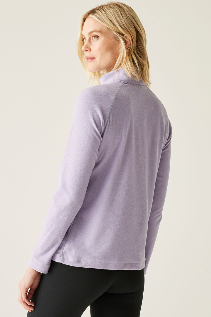 Half Zip Fleece Top