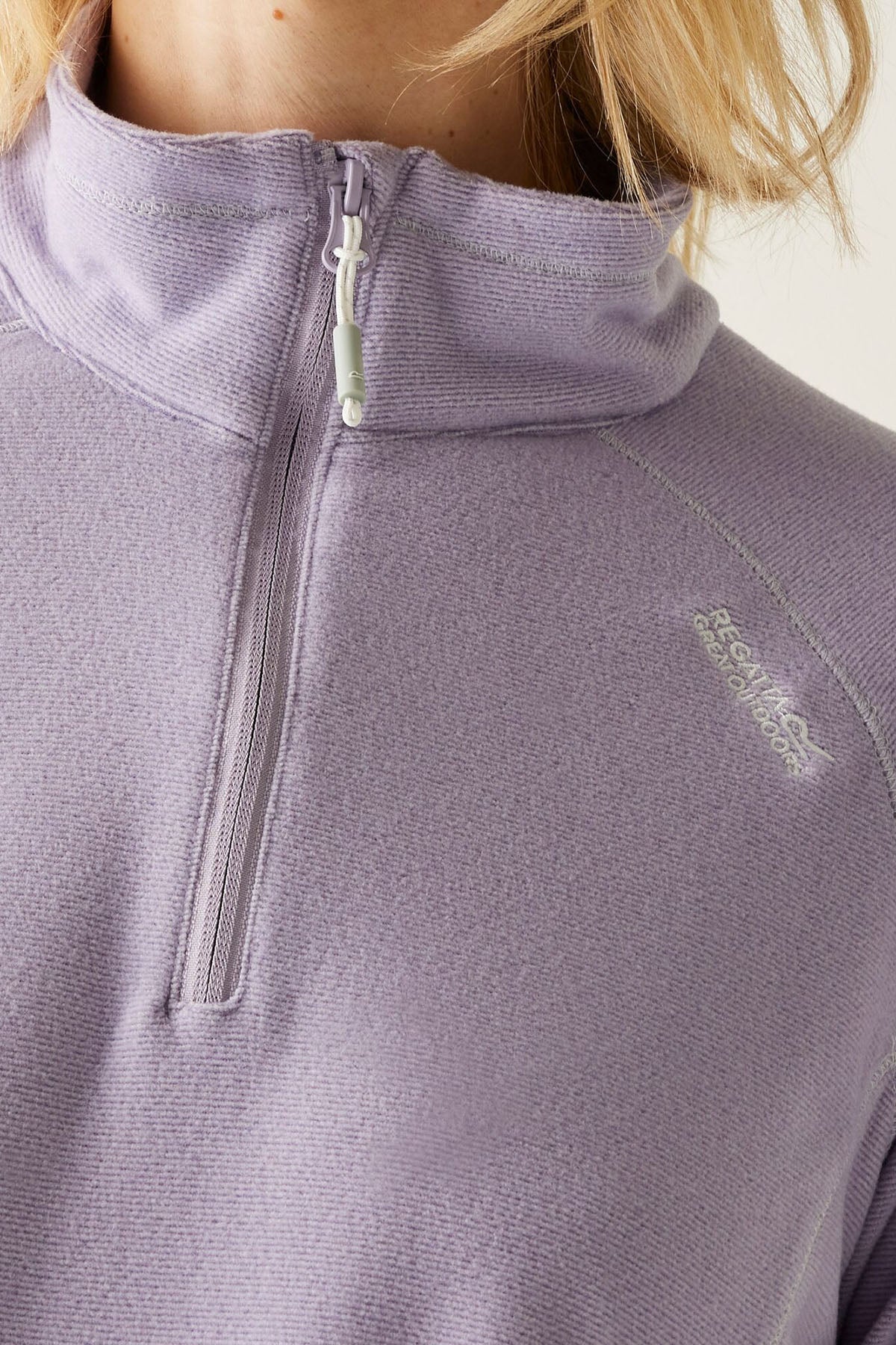 Half Zip Fleece Top – Secret Label