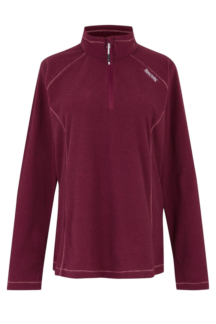 Half Zip Fleece Top