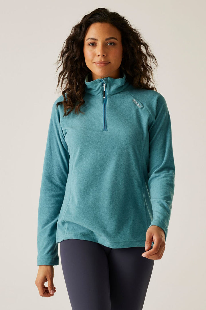 Half Zip Fleece Top