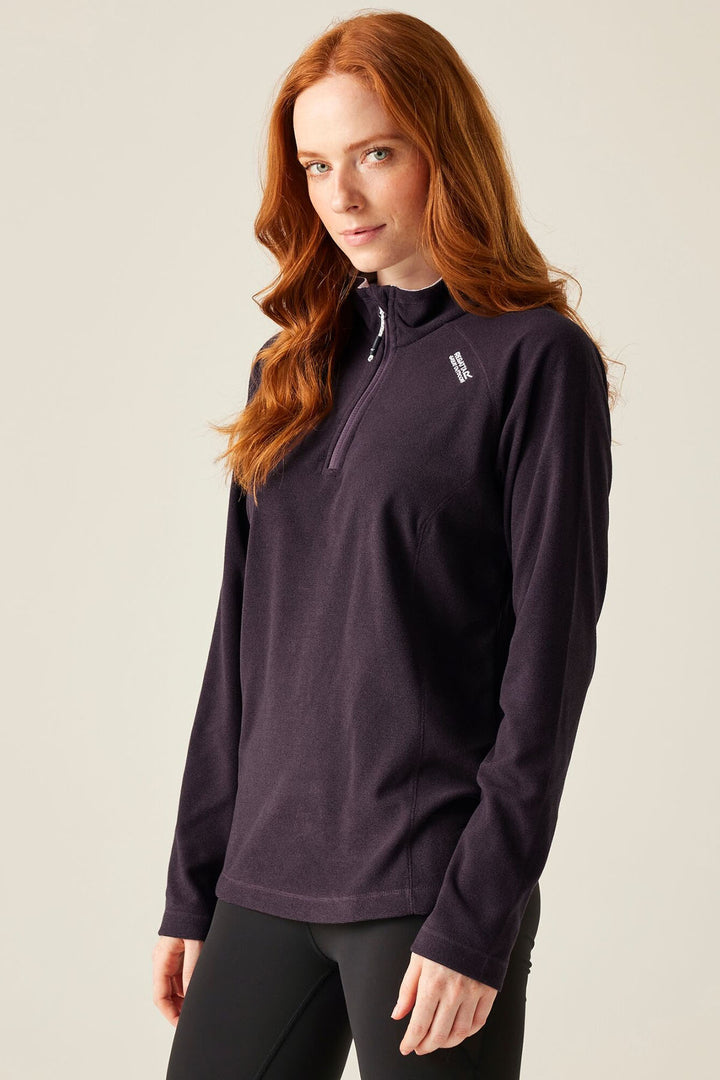 Half Zip Fleece Top