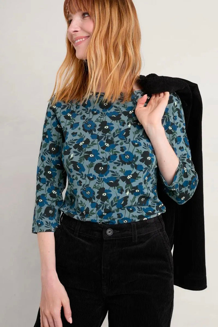 Cotton Jersey 'Easel' Top