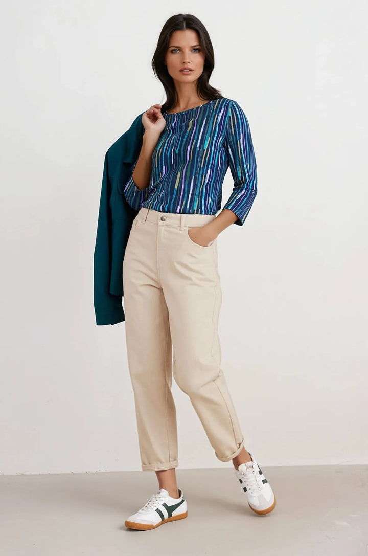 Cotton Jersey 'Easel' Top