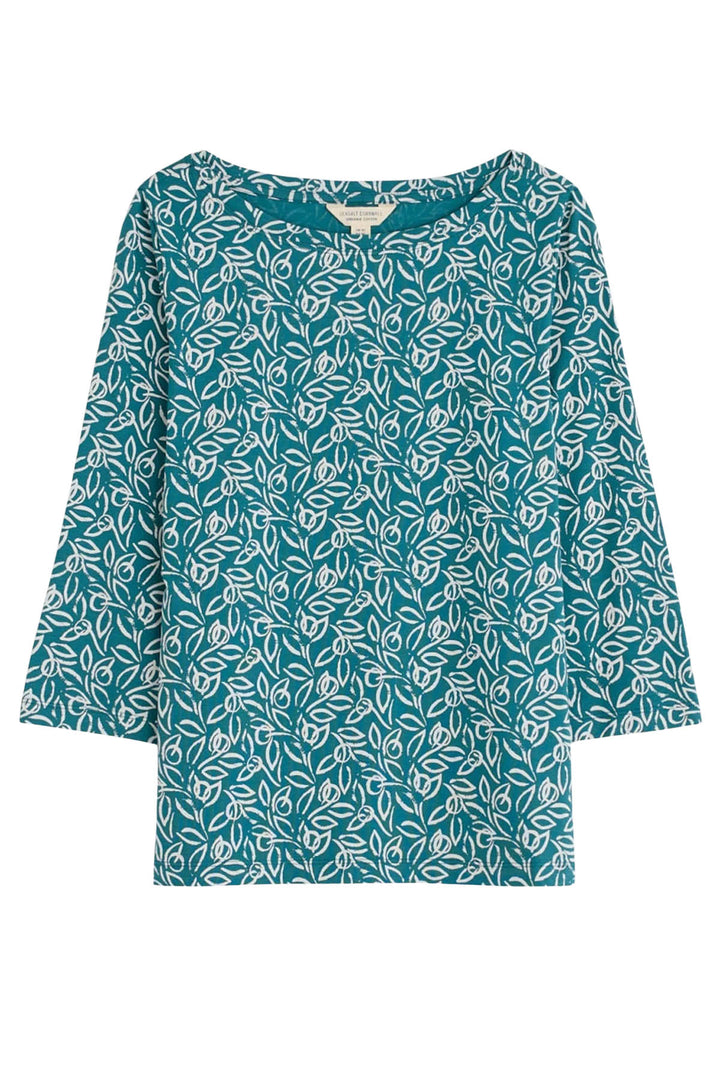 Cotton Jersey 'Easel' Top