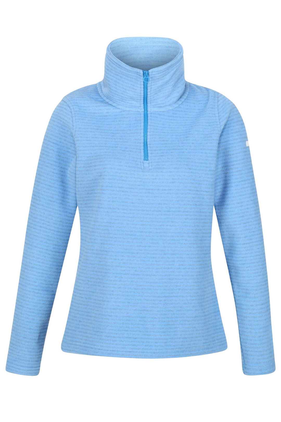 Striped Half Zip Fleece
