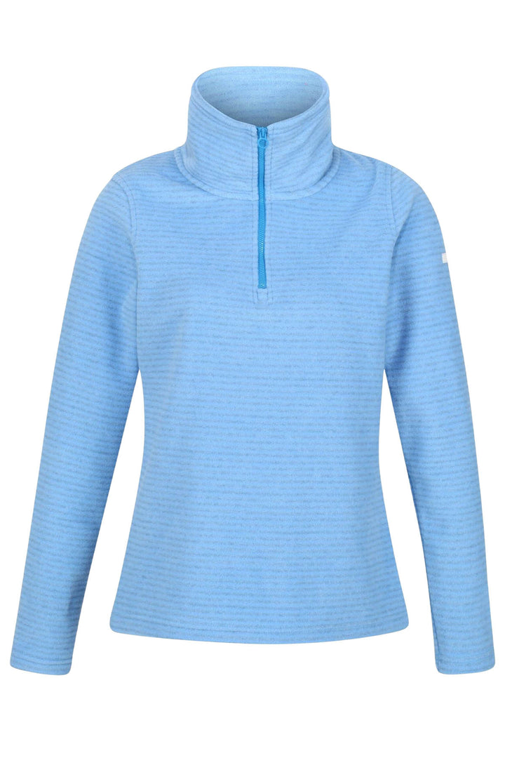 Striped Half Zip Fleece