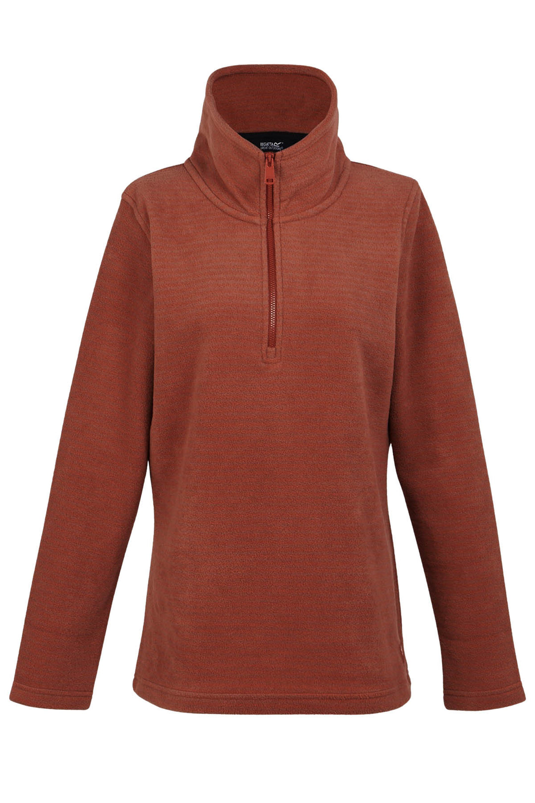 Striped Half Zip Fleece