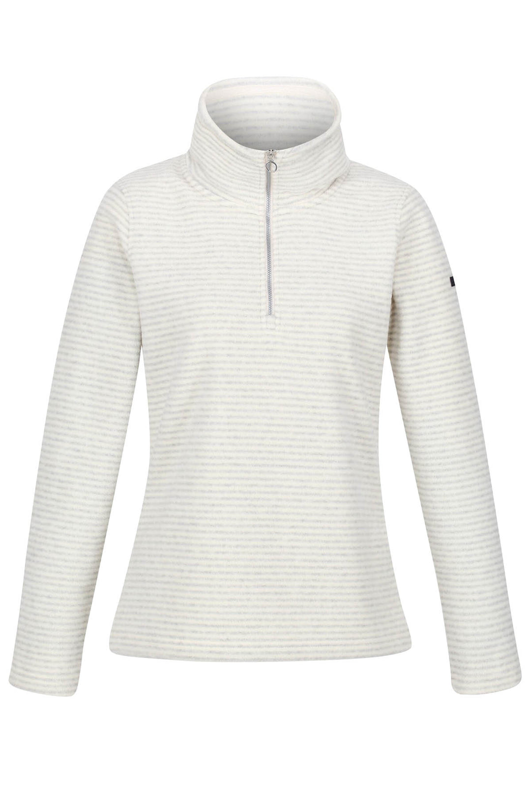 Striped Half Zip Fleece