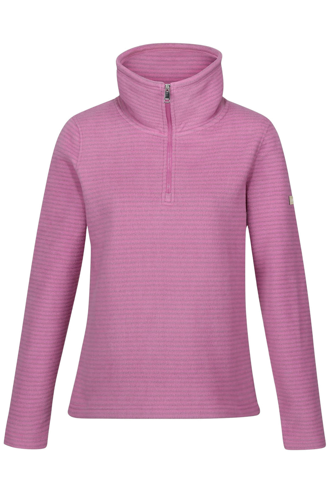 Striped Half Zip Fleece