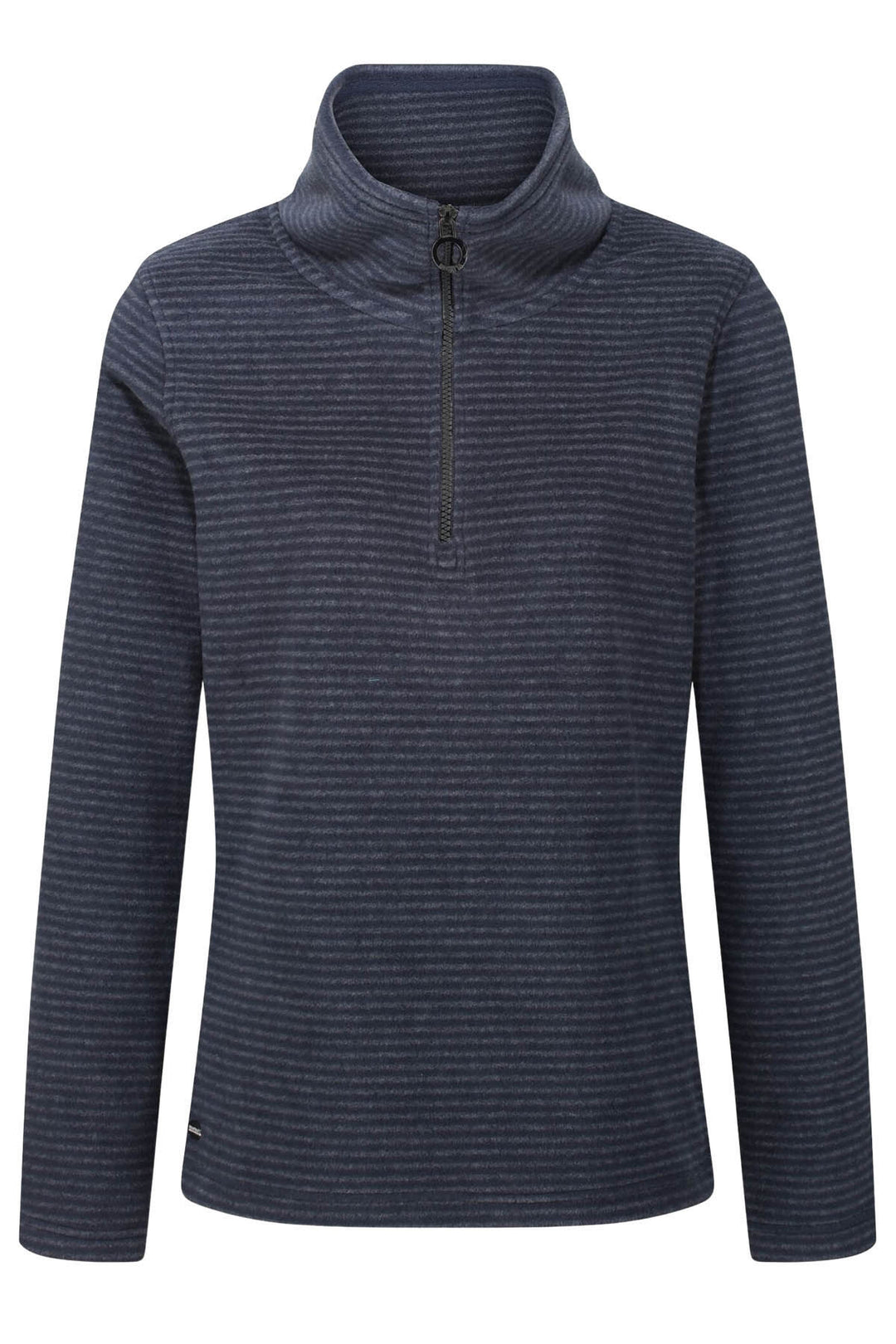 Striped Half Zip Fleece