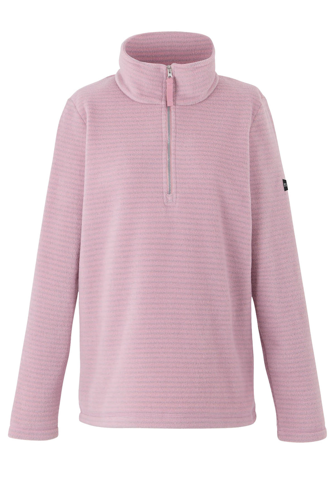 Striped Half Zip Fleece