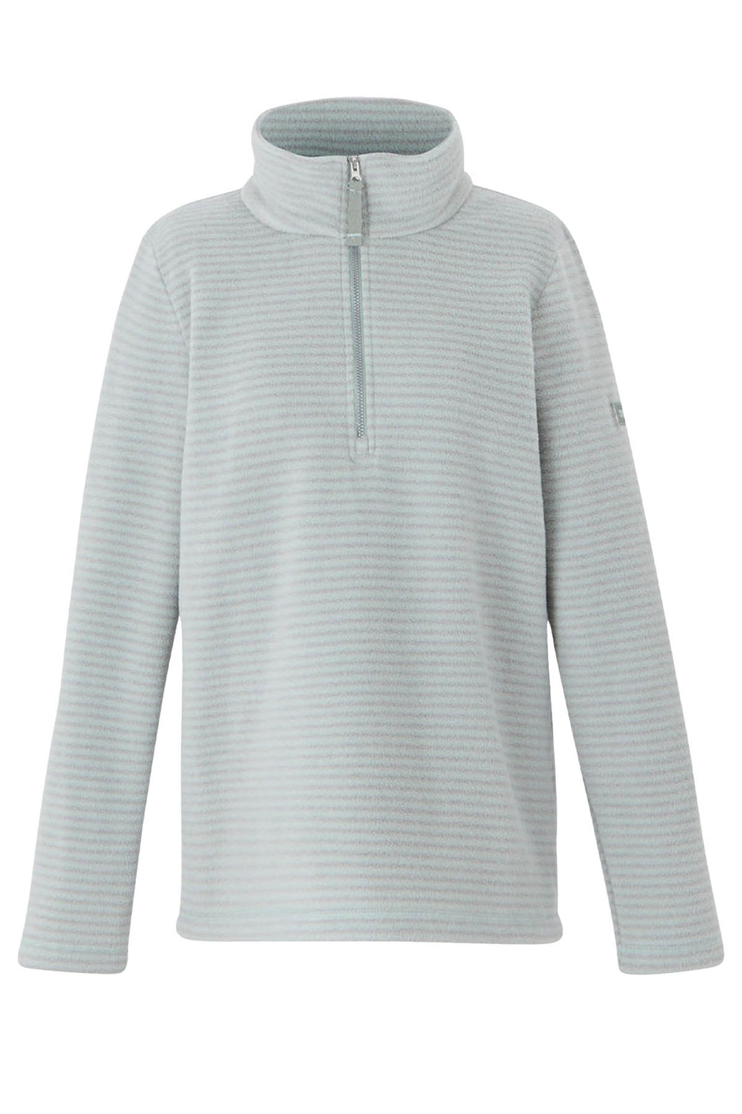 Striped Half Zip Fleece