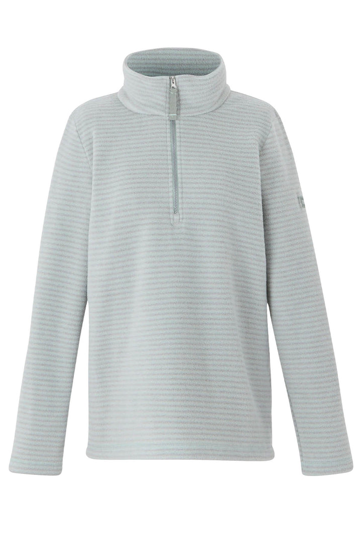 Striped Half Zip Fleece