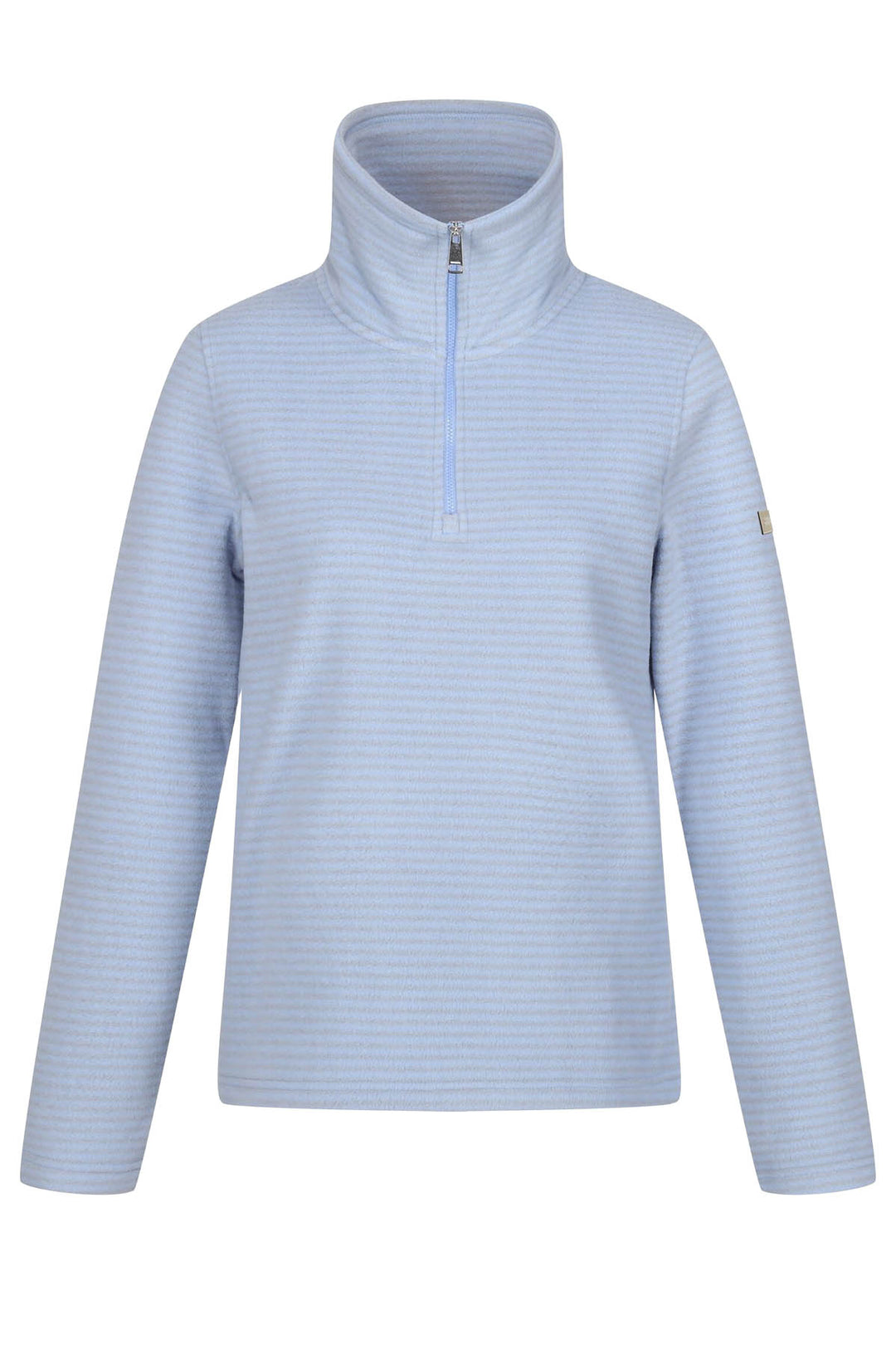 Striped Half Zip Fleece