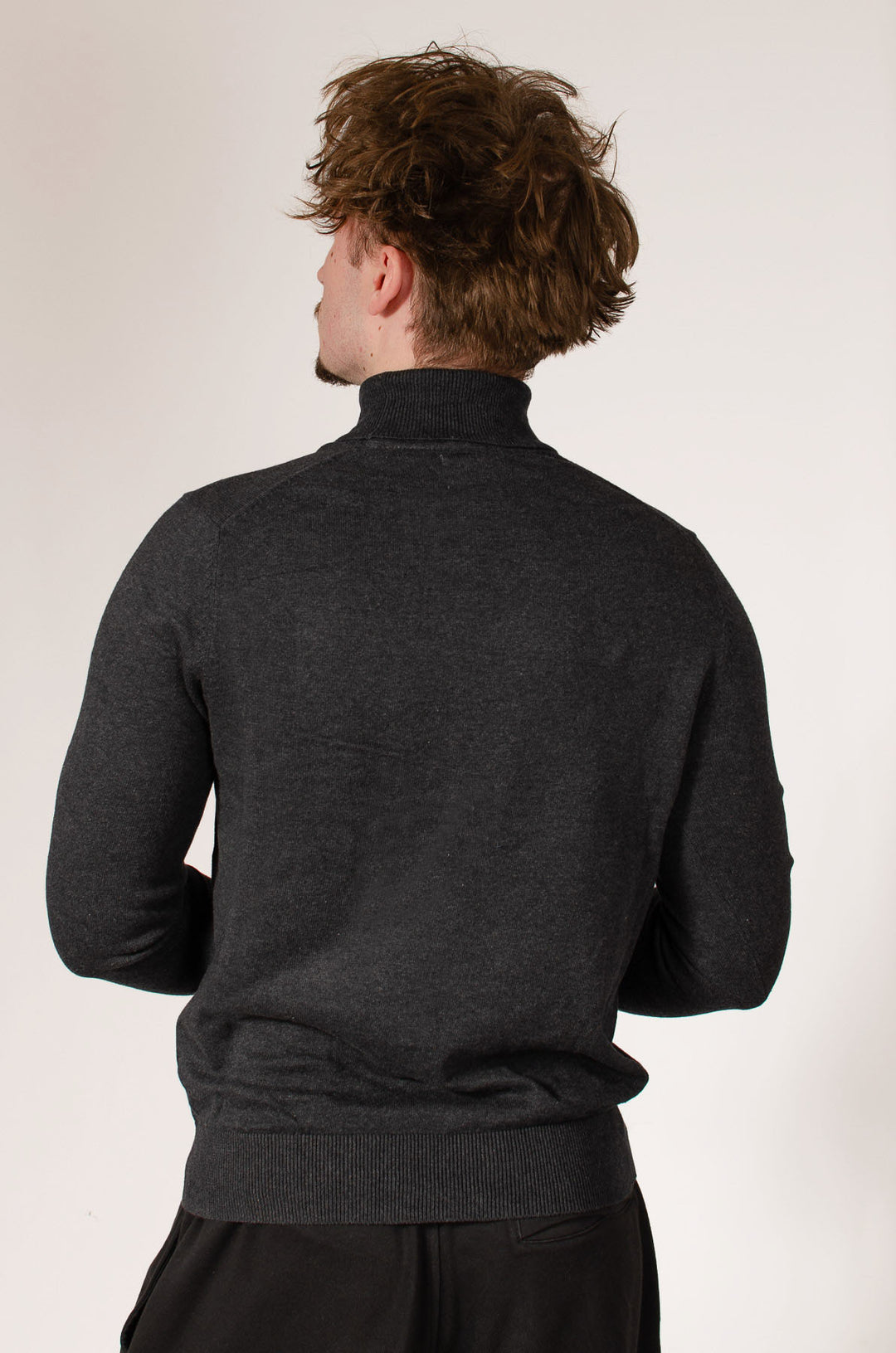 Cotton Roll Neck Jumper