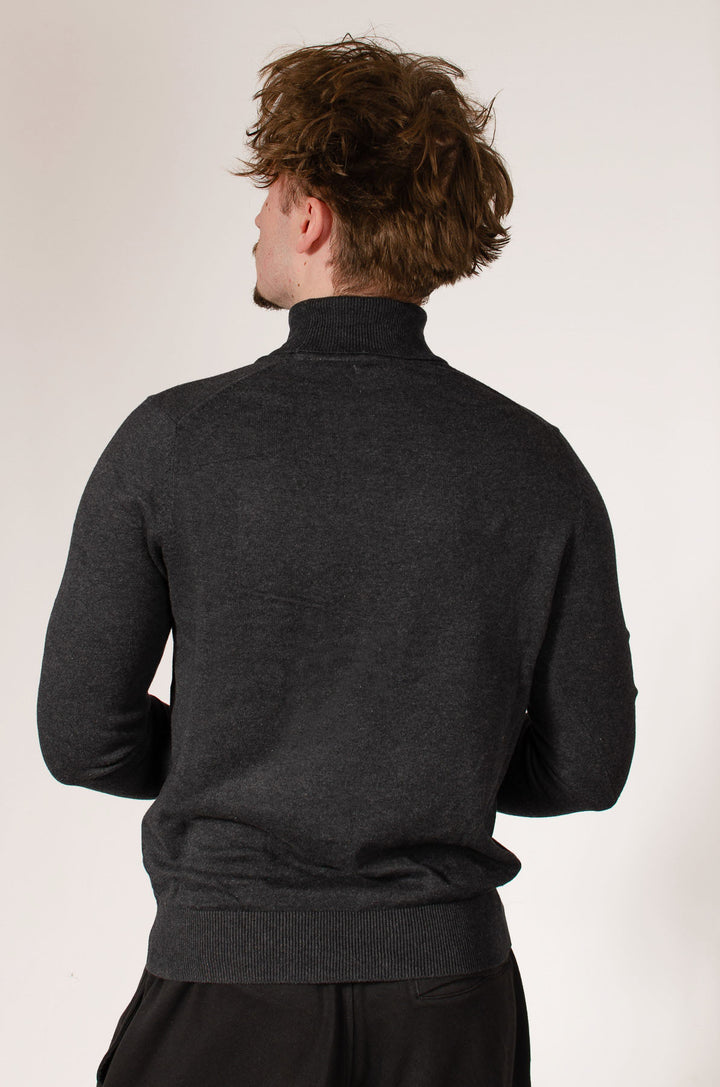 Cotton Roll Neck Jumper