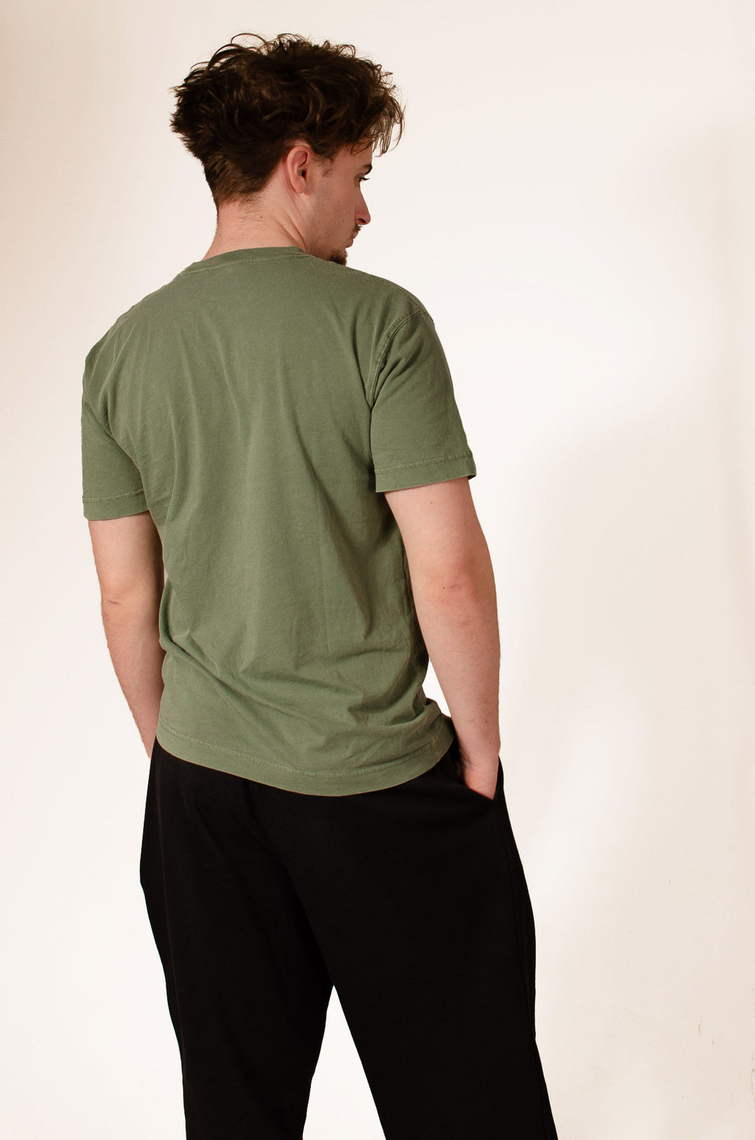 Thick Washed Cotton T-Shirt