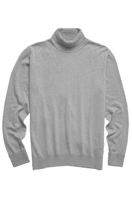 Cotton Roll Neck Jumper