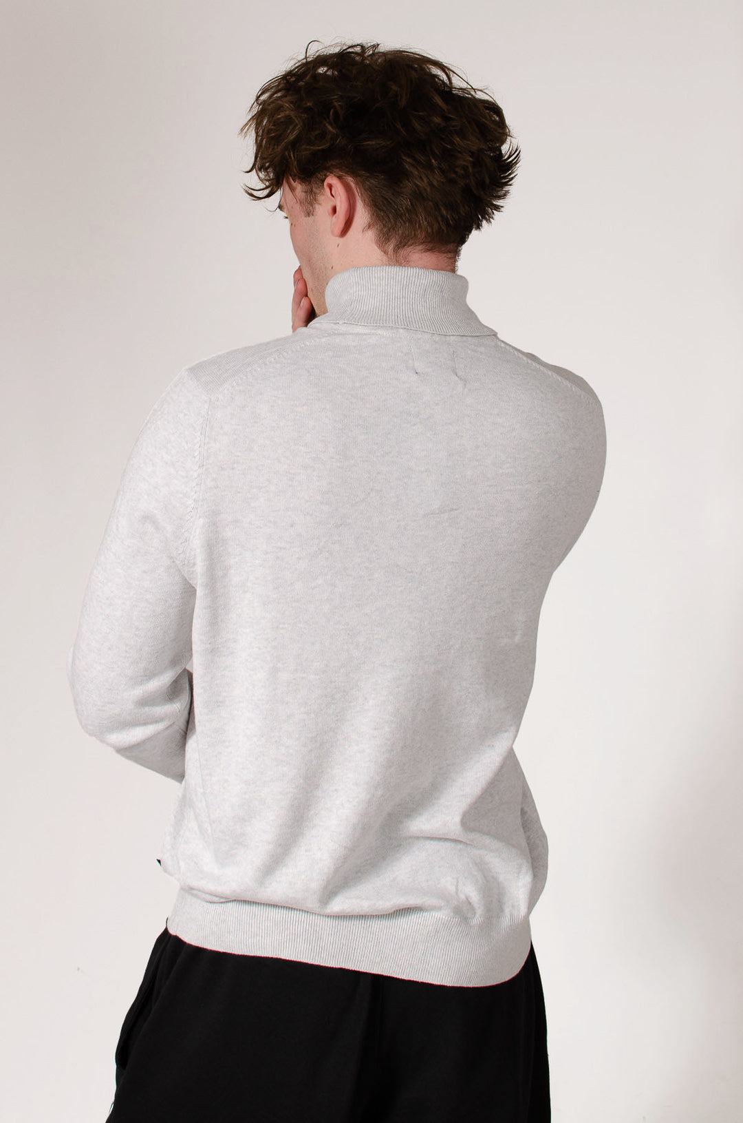 Cotton Roll Neck Jumper