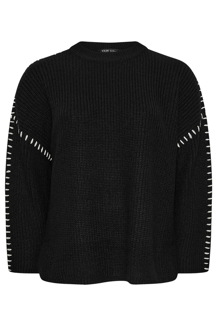 Blanket Stitch Relaxed Jumper