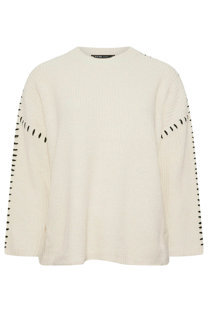 Blanket Stitch Relaxed Jumper