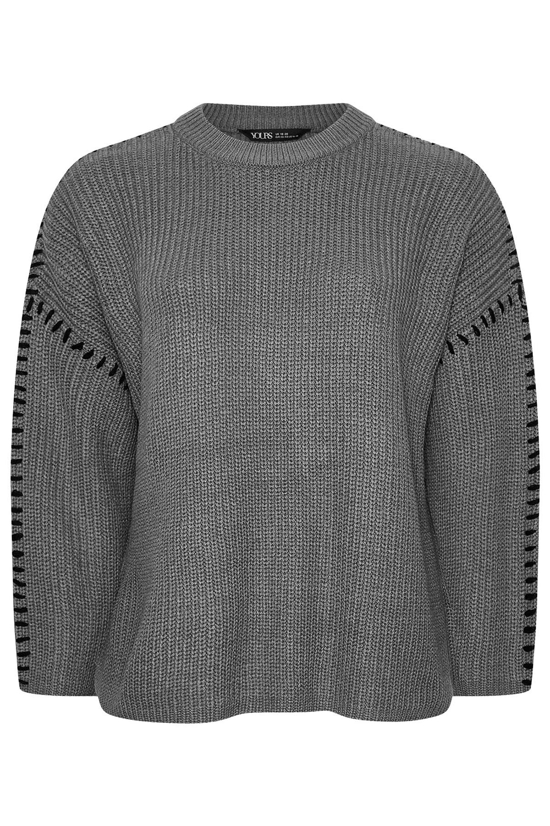 Blanket Stitch Relaxed Jumper