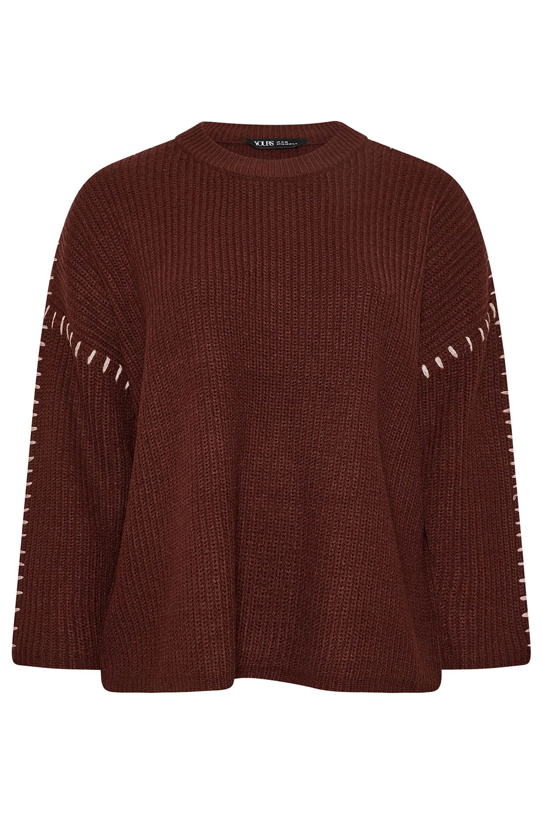 Blanket Stitch Relaxed Jumper